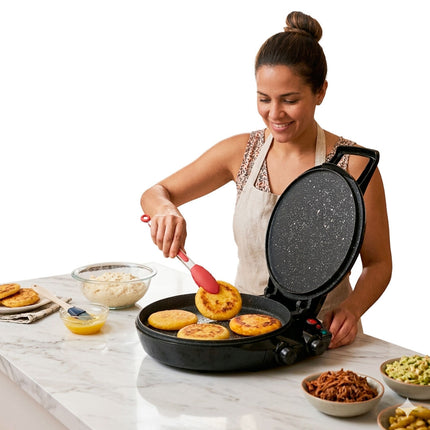 Cocina portátil multifuncional Flavor Chef 6 en 1 parrilla y horno eléctrico