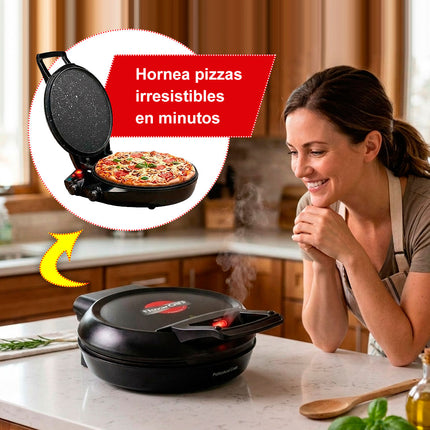 Cocina portátil multifuncional Flavor Chef 6 en 1 parrilla y horno eléctrico