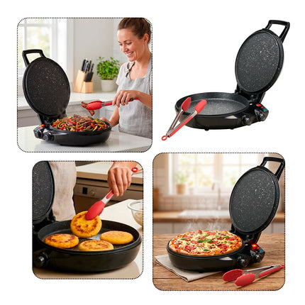 Cocina portátil multifuncional Flavor Chef 6 en 1 parrilla y horno eléctrico