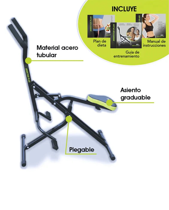 Máquina Aeróbica y Multifuncional GYMFORM AB BOOSTER PLUS