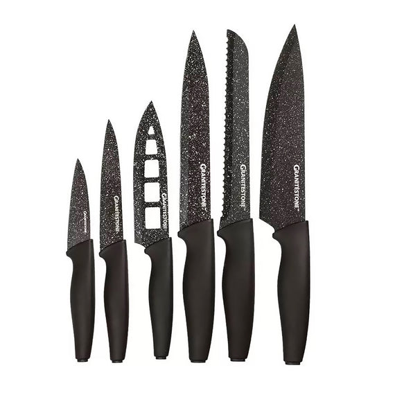 Set De Cuchillos 6 Piezas Granitestone