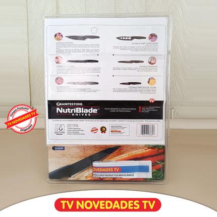 Set De Cuchillos 6 Piezas Granitestone