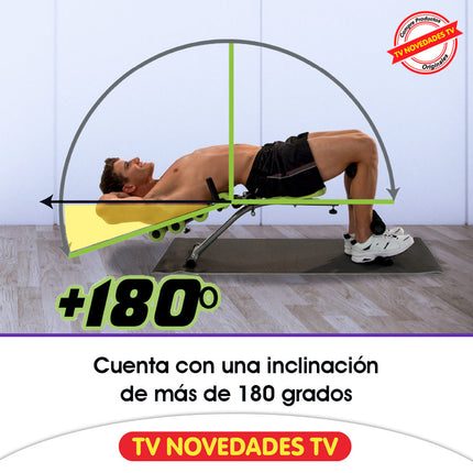 Define tu abdomen y esculpe tus oblicuos en tiempo récord GymForm Ab Celerate - TV NOVEDADES TV