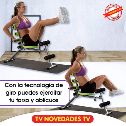 Define tu abdomen y esculpe tus oblicuos en tiempo récord GymForm Ab Celerate - TV NOVEDADES TV