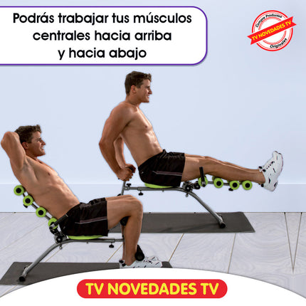Define tu abdomen y esculpe tus oblicuos en tiempo récord GymForm Ab Celerate - TV NOVEDADES TV
