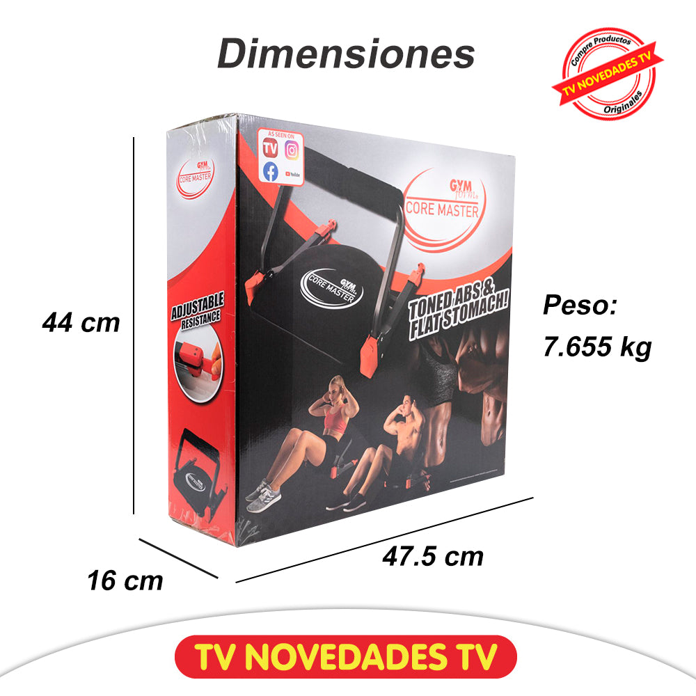 Máquina Compacta de Ejercicio para Entrenar en Casa - Gym Form Core Master
