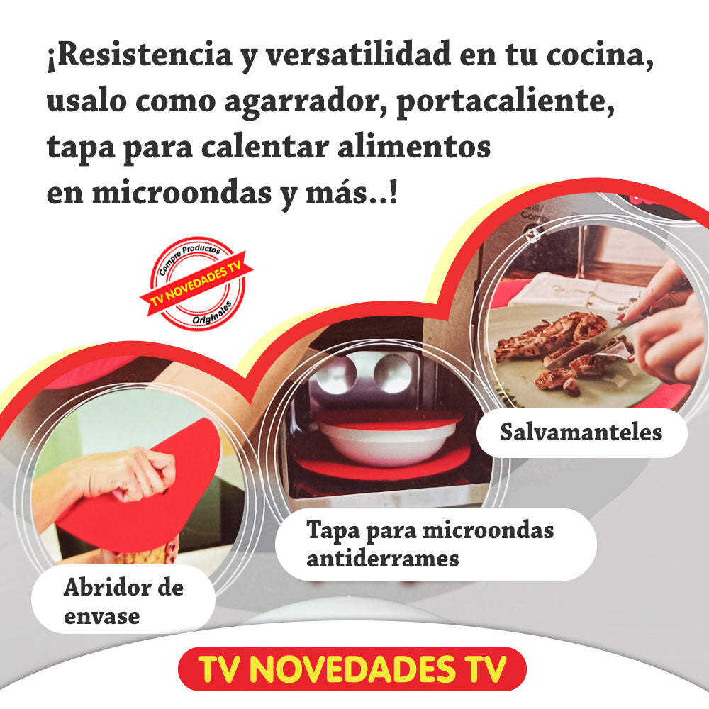 Protector de silicona resistentes al calor, agarrador de ollas - Heat Safe