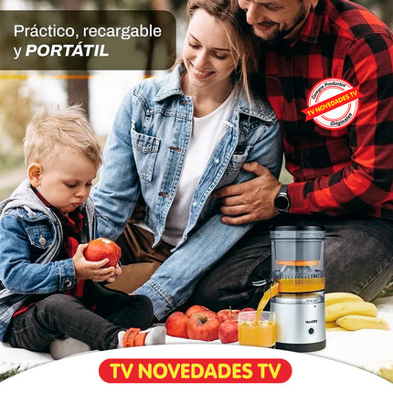 Exprimidor Portátil Recargable Huugo Juicer - TV NOVEDADES TV