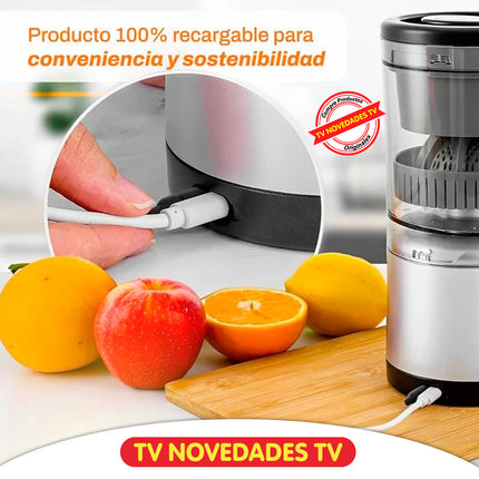 Exprimidor Portátil Recargable Huugo Juicer - TV NOVEDADES TV