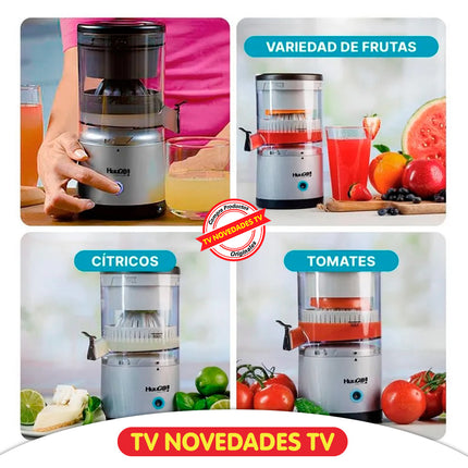 Exprimidor Portátil Recargable Huugo Juicer - TV NOVEDADES TV