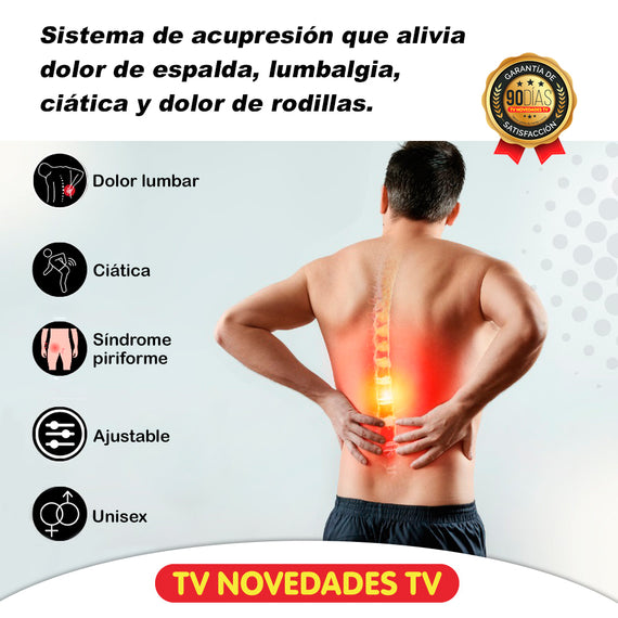Alivia el dolor de espalda, cadera, ciática o zona lumbar con Insta Life
