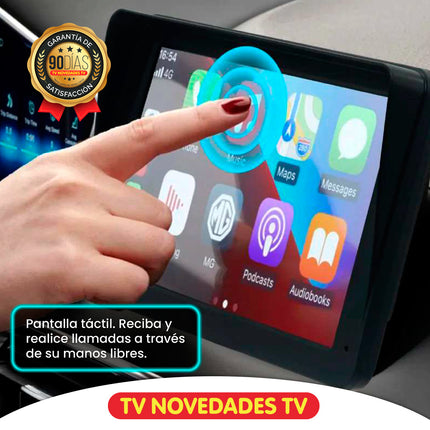 Pantalla inteligente para auto Kleva Smart Play conecta tu celular