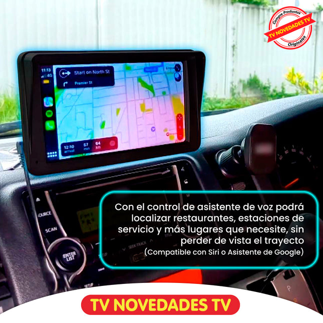 Pantalla inteligente para auto Kleva Smart Play conecta tu celular