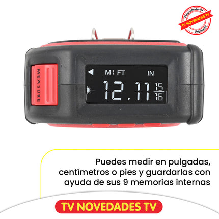 Metro digital 3 En 1 cinta métrica laser Measure King - TV NOVEDADES TV