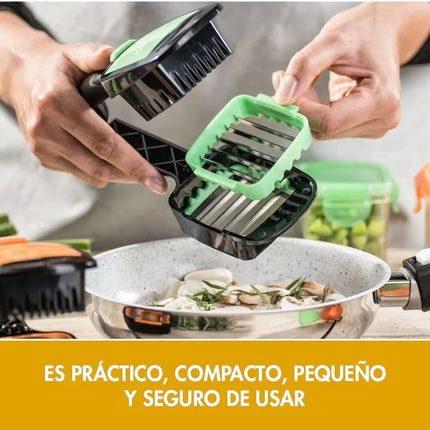 Cortador manual de verduras Nicer Dicer Quick - TV NOVEDADES TV