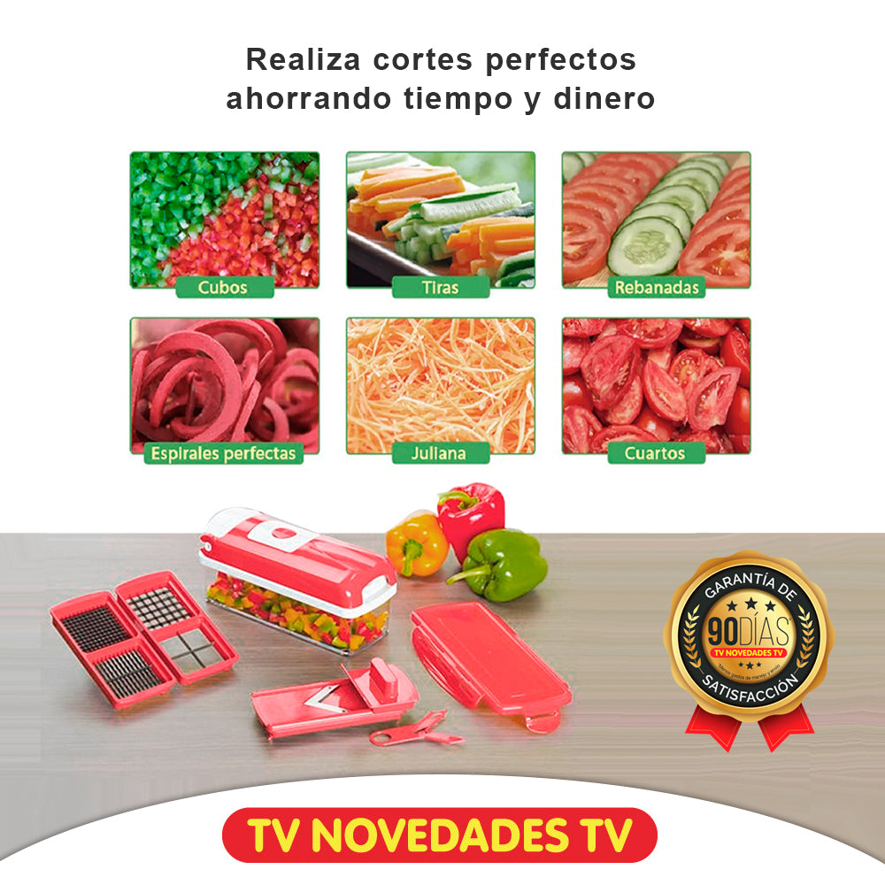 Pica Todo, Ayudante De Cocina Professional Nicer Dicer Smart