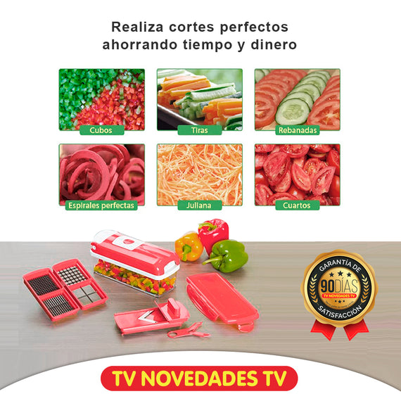 Pica Todo, Ayudante De Cocina Professional Nicer Dicer Smart