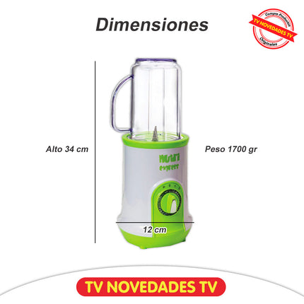 Extractor de jugos y nutrientes Nutri Express - TV NOVEDADES TV