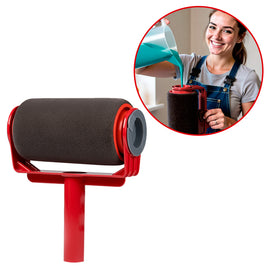 Pinta rápido, sin goteos y sin salpicaduras con el rodillo recargable Paint Racer