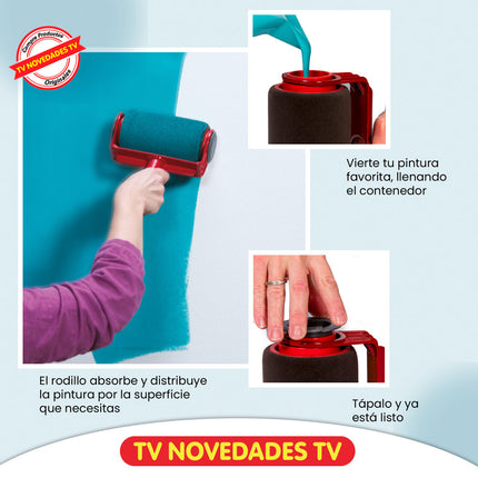 Rodillo recargable para pintura Paint Racer