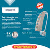 Audífonos para personas mayores Power Ear. Permite regular los sonidos altos y bajos. Producto aprobado por la FDA de Estados Unidos