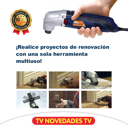 Herramienta esmeril sierra multifuncional Renovator Estándar - TV NOVEDADES TV