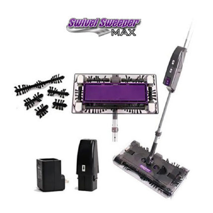 Limpie la suciedad rápidamente con la barredora Swivel Sweeper Max - TV NOVEDADES TV