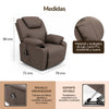 Sillón elevador Royal - Sillón elevador, masajeador y reclinable | TvnovedadesTv