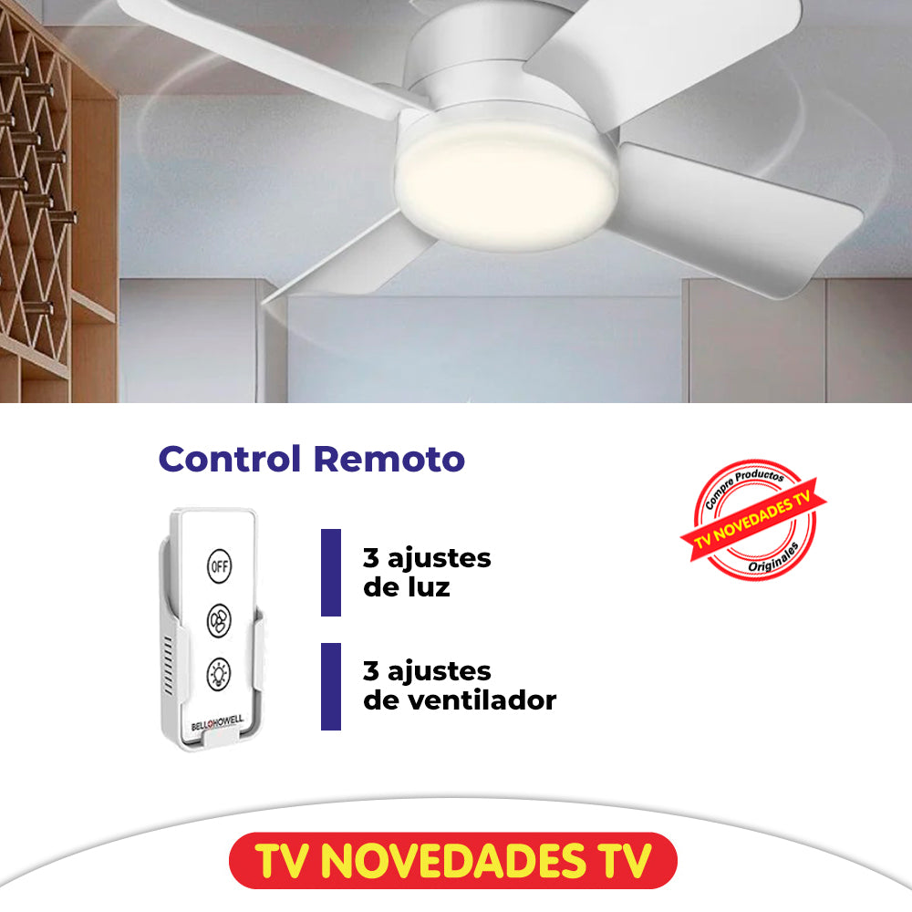 Lampara Led Y Ventilador Socket Fanlight