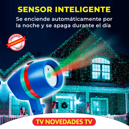 Proyector de luces móviles para decorar tu hogar Star Shower Motion - TV NOVEDADES TV