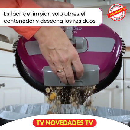Barredora escoba rotatoria sin cables ni baterías Cyclonic Broom