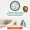 Reloj De Pared Starlyf Birdsong