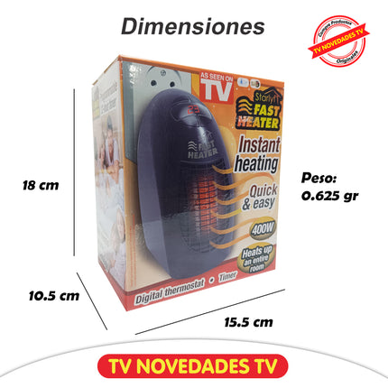 Calentador personal eléctrico portátil - Starlyf Fast Heater