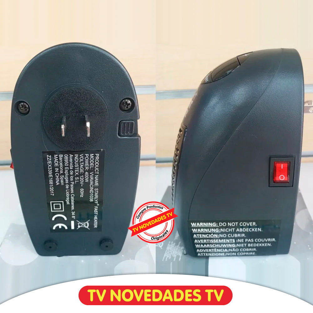 Calentador personal eléctrico portátil - Starlyf Fast Heater