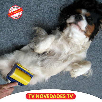 Rodillo limpiador y removedor de pelo y pelusa reutilizable Stickey Buddy