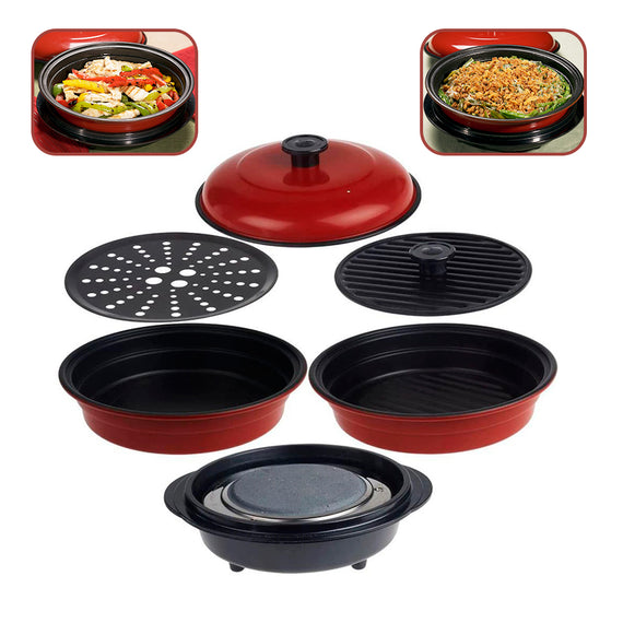 Cocina rapido, fácil y sabroso en tu microondas usando el kit especializado Tastiwave.