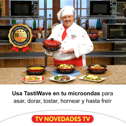 Cocina en microondas fácil y rápido con el Kit Tastiwave