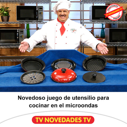 Cocina en microondas fácil y rápido con el Kit Tastiwave
