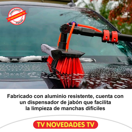 Escoba y cepillo limpiador telescópico de 4.6 mts Telescopic Hidrocleaner - TV NOVEDADES TV