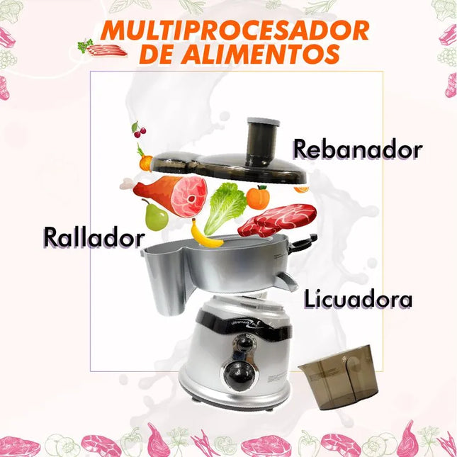 Multiprocesador de alimentos - Ultramaxx Pro TvnovedadesTv