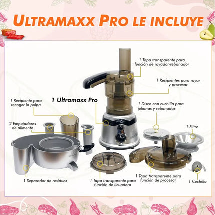 Multiprocesador de alimentos Ultramaxx Pro