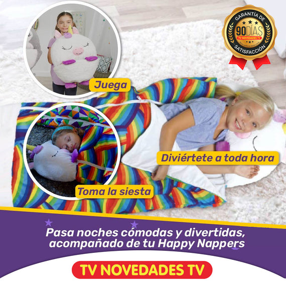 Saco De Dormir Peluche Happy Nappers