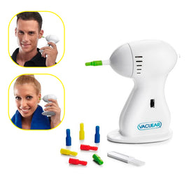 Limpiador De Oídos Portátil, Seguro e Inalámbrico Vacu Ear