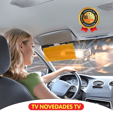 Visera Antideslumbrante para Conducción Día y Noche Viz Clear HD - TV NOVEDADES TV