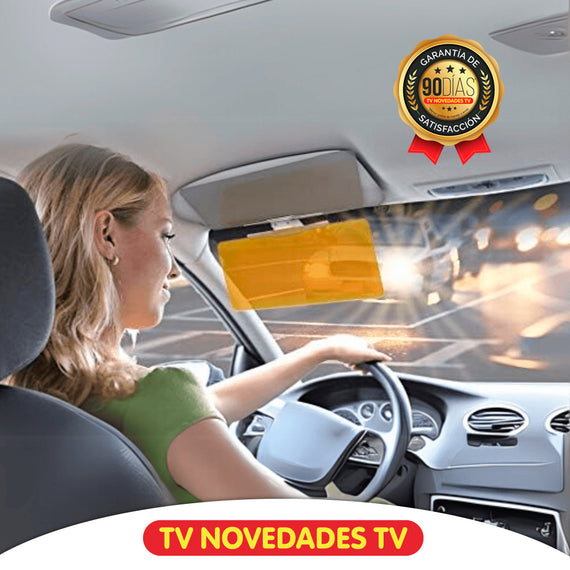Visera Antideslumbrante para Conducción Día y Noche Viz Clear HD