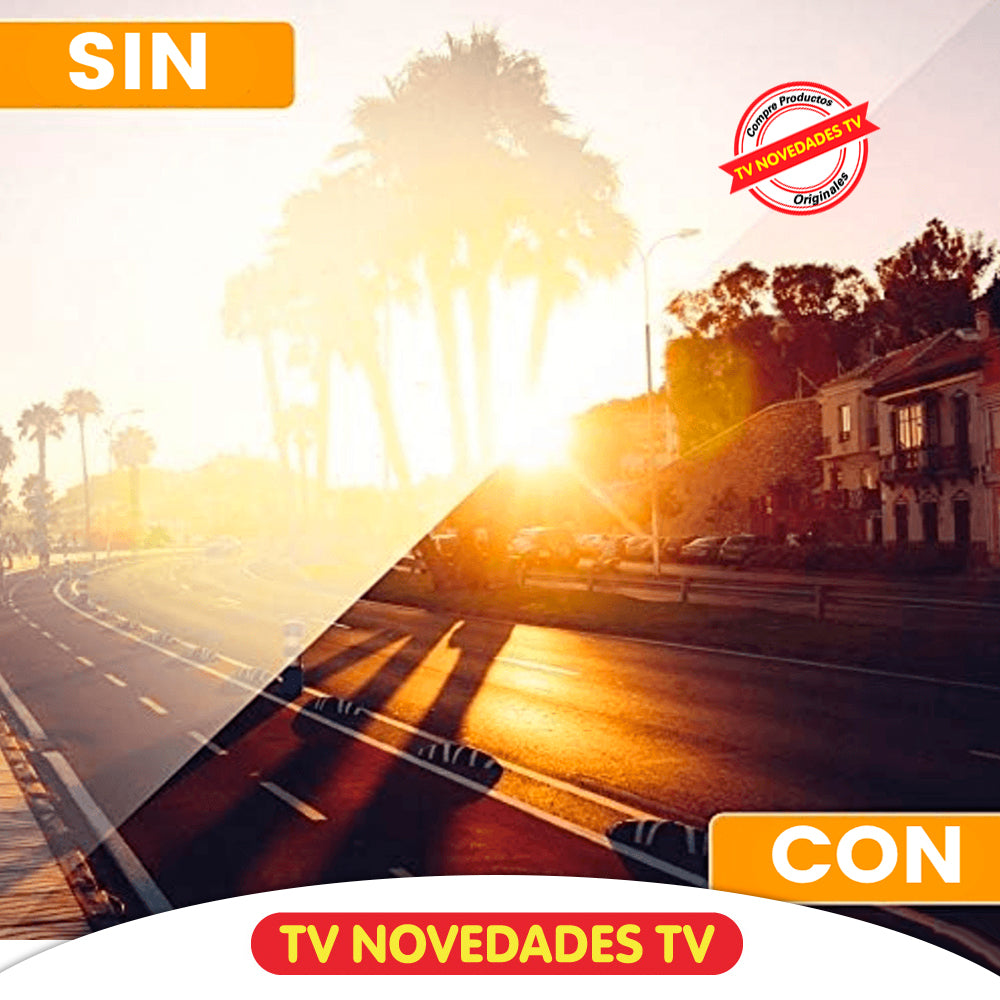 Visera Antideslumbrante para Conducción Día y Noche Viz Clear HD