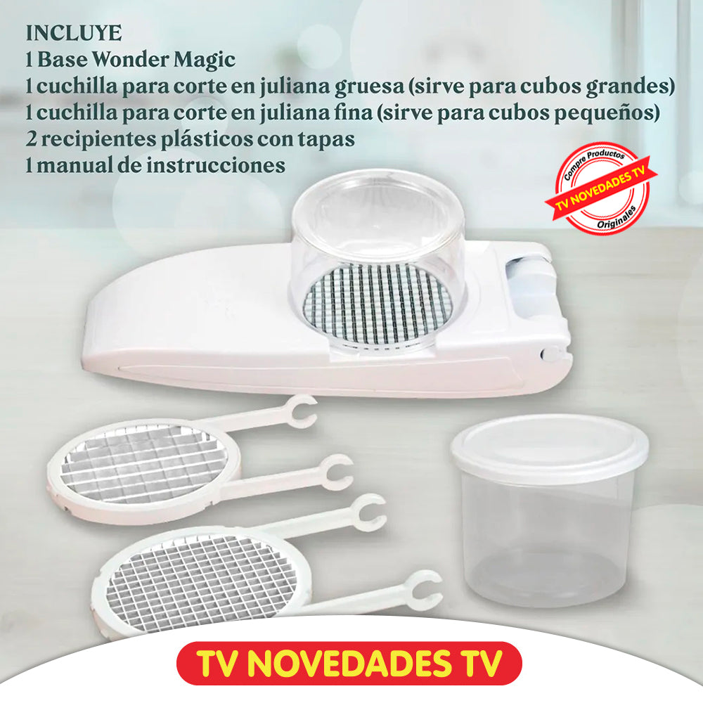 Cortador manual de cocina Wonder Magic